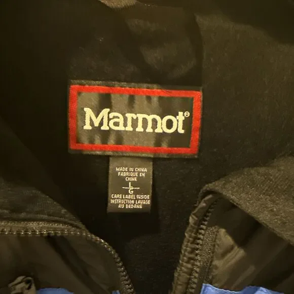 Marmot Windbreaker DriClime Fleece Lined Jacket Size Large - Picture 2 of 12